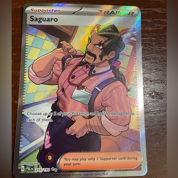 Saguaro Pokémon Paldea Evolved card - Picture 3 of 5